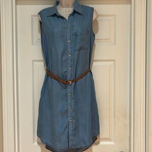 NWT Cloth & People Shirt High Low Dress Size L